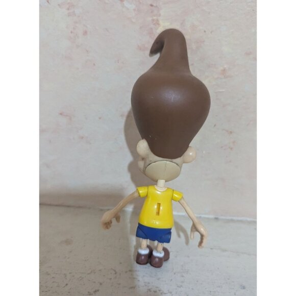 Jimmy Neutron Action Figure 6" Cartoon Character  With Signature Hair  6.5" - Picture 3 of 5